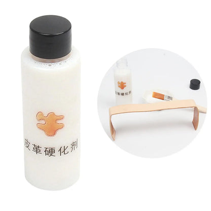 Leather Hardener Leathercraft DIY Shaping Gel Reinforcing 100ml Craft Paste