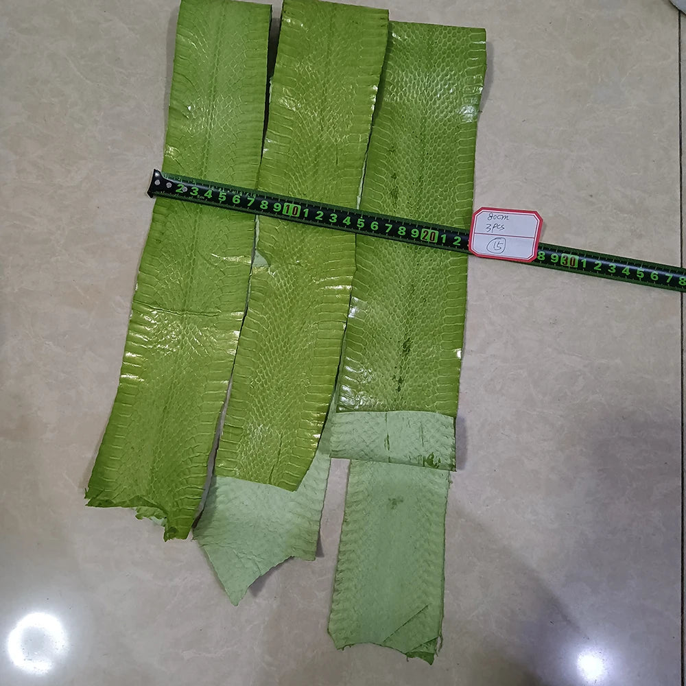 Leather Snake Skin for Phone Case and Belt DIY,Handmade Watch Strap Making Materials, Color Series, Special Offer