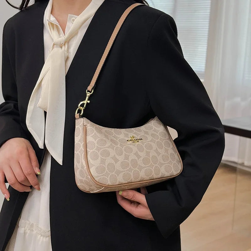Luxury Women High End Leather Elegant Fashion Tote Bag Designer Shoulder Handbag For Modern City Lifestyle And Daily Use