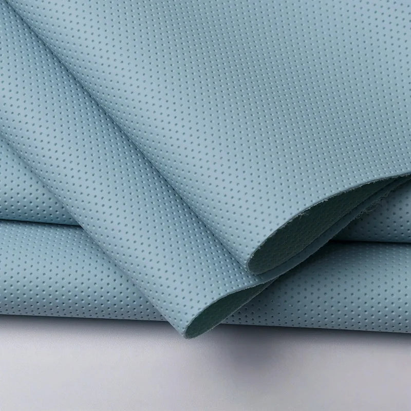 Not Stick Perforated Holes Leather Fabric Faux Leather Fabric for Furniture Couch Car Seat Office Chairs Sofa Repair Refurbished