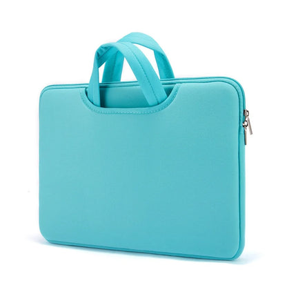 With Handle Portable Laptop Bags Lightweight Waterproof Laptop Case Soft Material Dual Zipper Notebook Sleeve Travel