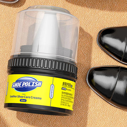 Leather cream leather care agent 40/50ml leather shoe care cream colorless shoe wax car leather care and interior cleaner