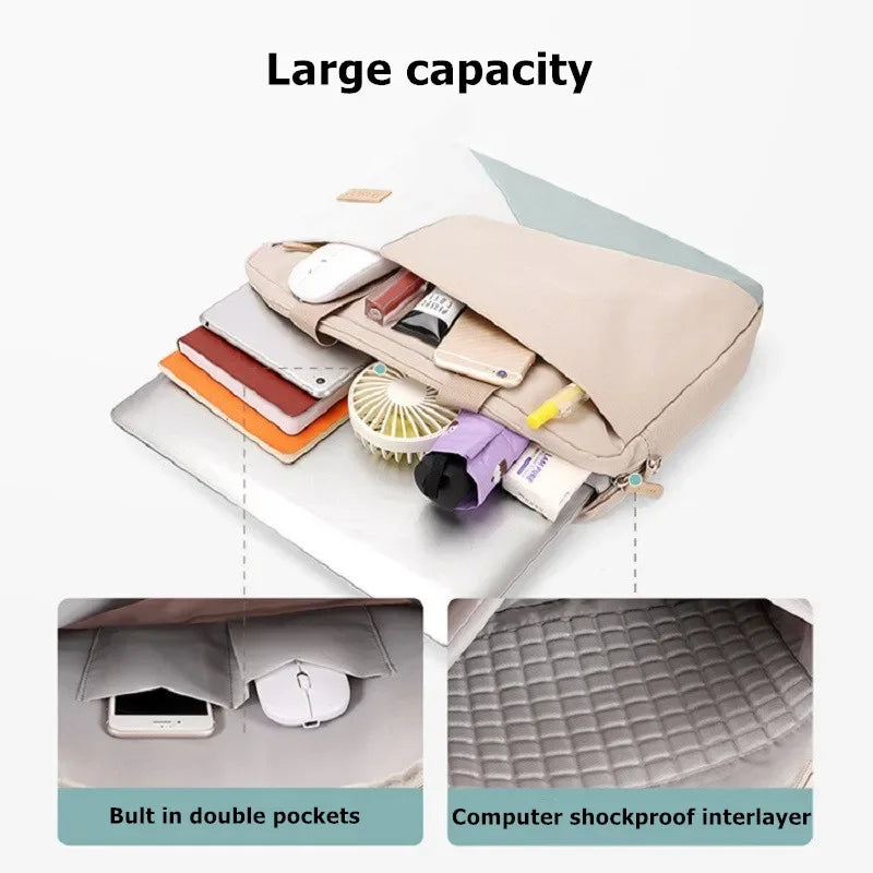 New Laptop Sleeve Bag 14 15.6 Inch Durable Briefcase Carrying Case Laptop Protective Case HP Dell Macbook Superbook