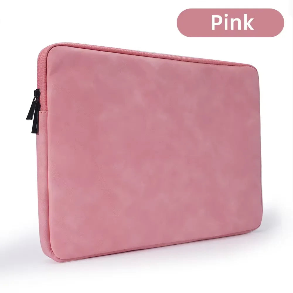 11 13 14 15 Inch Laptop PU Leather Protective Tablet Bag Computer Pouch Case Storage Bags Slim Laptop Sleeve for Macbook Perfect