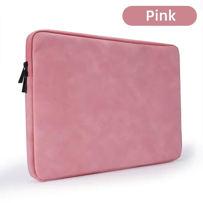 11 13 14 15 Inch Laptop PU Leather Protective Tablet Bag Computer Pouch Case Storage Bags Slim Laptop Sleeve for Macbook Perfect