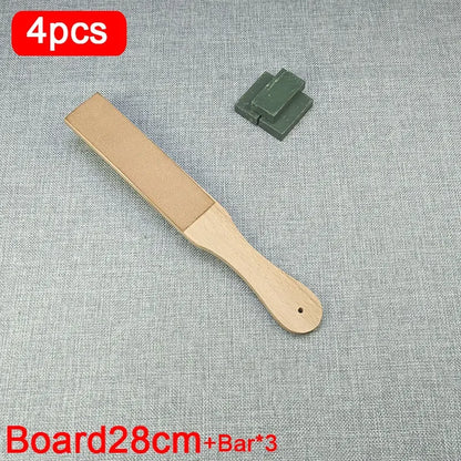 Leather for Knife Sharpening with Polishing Compound - Double Sided Stropping Leather : Knife for Wood Carving and Woodworking.