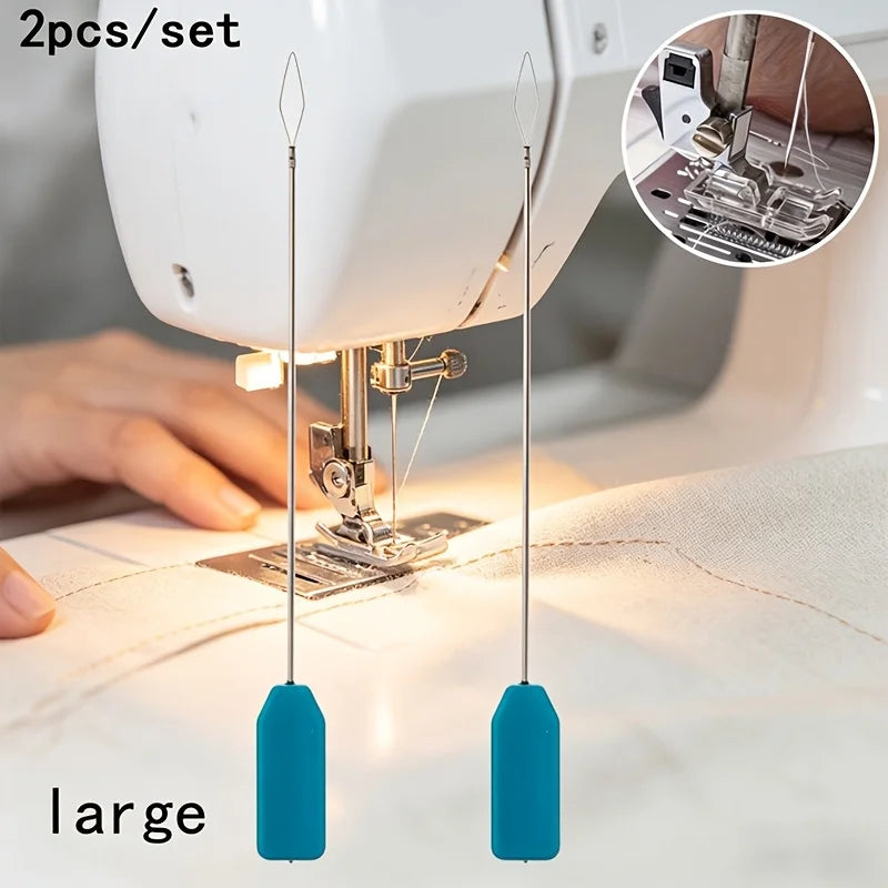 Sewing Machine Threader Kit, Made of Stainless Steel, with High Precision and Efficiency for Threading.