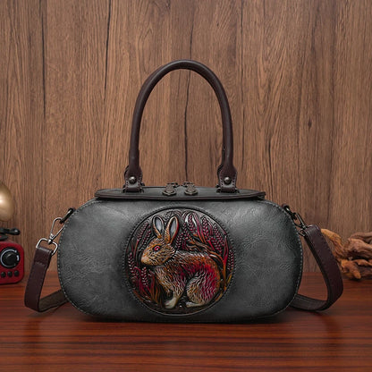 Luxury Designer Handbag Women Shoulder Bag Classic Retro Handbag 3D Oval Torebki Gift Pack Simulated Leather Small Crossbody Bag