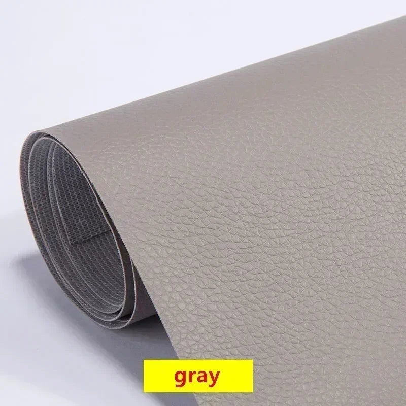 Max 250x137cm Self-adhesive Faux Leather Sofa Renovation Tool Leather Repair Patch for Sofa Bed Chair Car Interior Modification