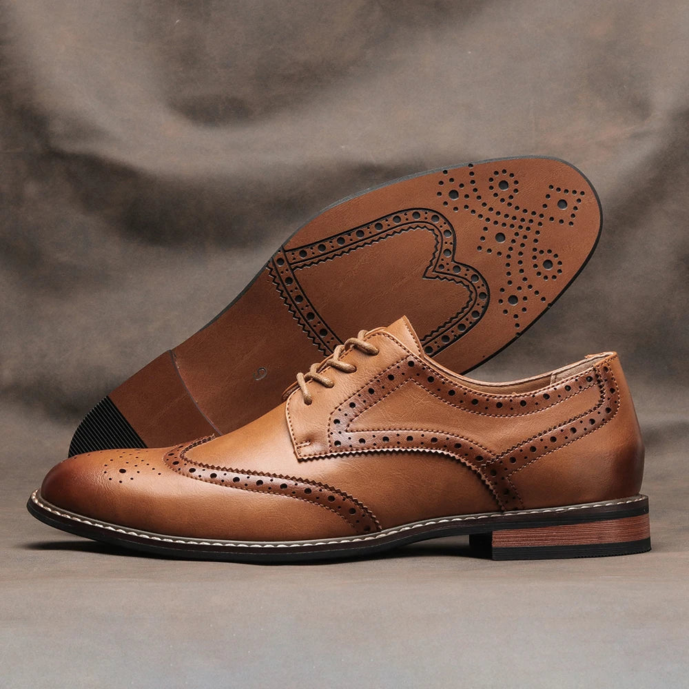Leather Shoes For Men Business Stylish Gentleman'S Comfortable Formal Shoe