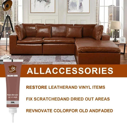 Liquid Leather Finish Renovation Cream Cleaning Repair Kit Shoe Cleaner Car Care Cream Slippers Household Chemicals Merchandises