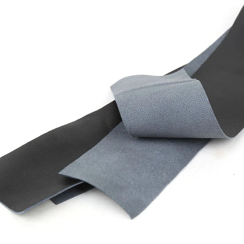 0.6mm genuine sheepskin leather strip edging belt, widened, handmade DIY winding slingshot leather clothing fabric
