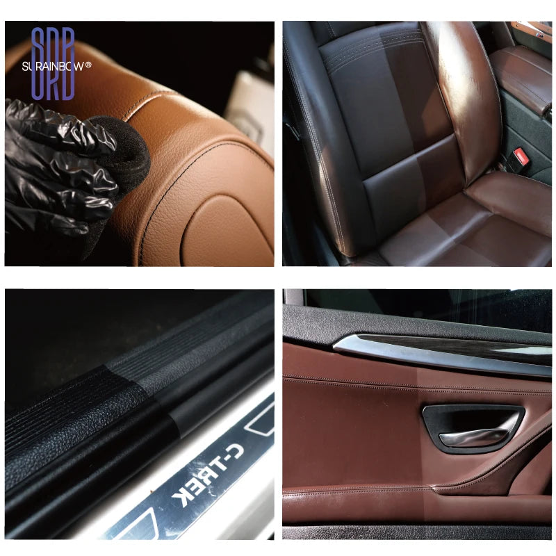 Leather Ceramic Coating - Premium Leather Coating for Car Interior, Furniture, Shoes and Apparel, for All Leather Colours, 16 oz