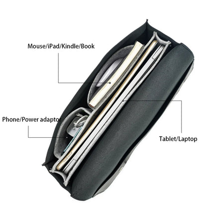 Ladies PU Leather Laptop Bag Handbag 13/14/15.6/16 Inch For Macbook Air Tablet HuaWei MateBook Thinkpad Single Shoulder Bags