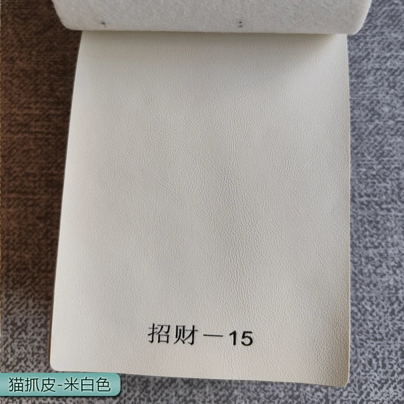 Synthetic Leather Fabric Cat Scratch Proof By The Meter for Upholstery Chair Sofa Cushion Sewing Cloth Wearable Waterproof Soft