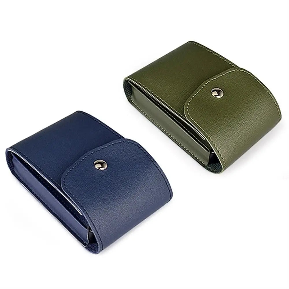 Notebook Accessories PU Leather Digital Storage Bag Portable Data Cable Bag Data Line Pack Laptop