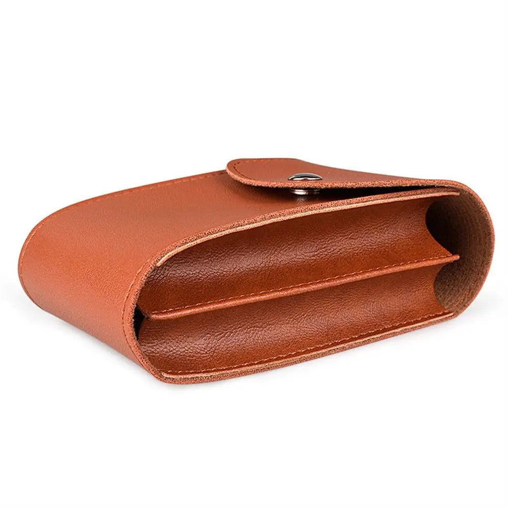 Notebook Accessories PU Leather Digital Storage Bag Portable Data Cable Bag Data Line Pack Laptop