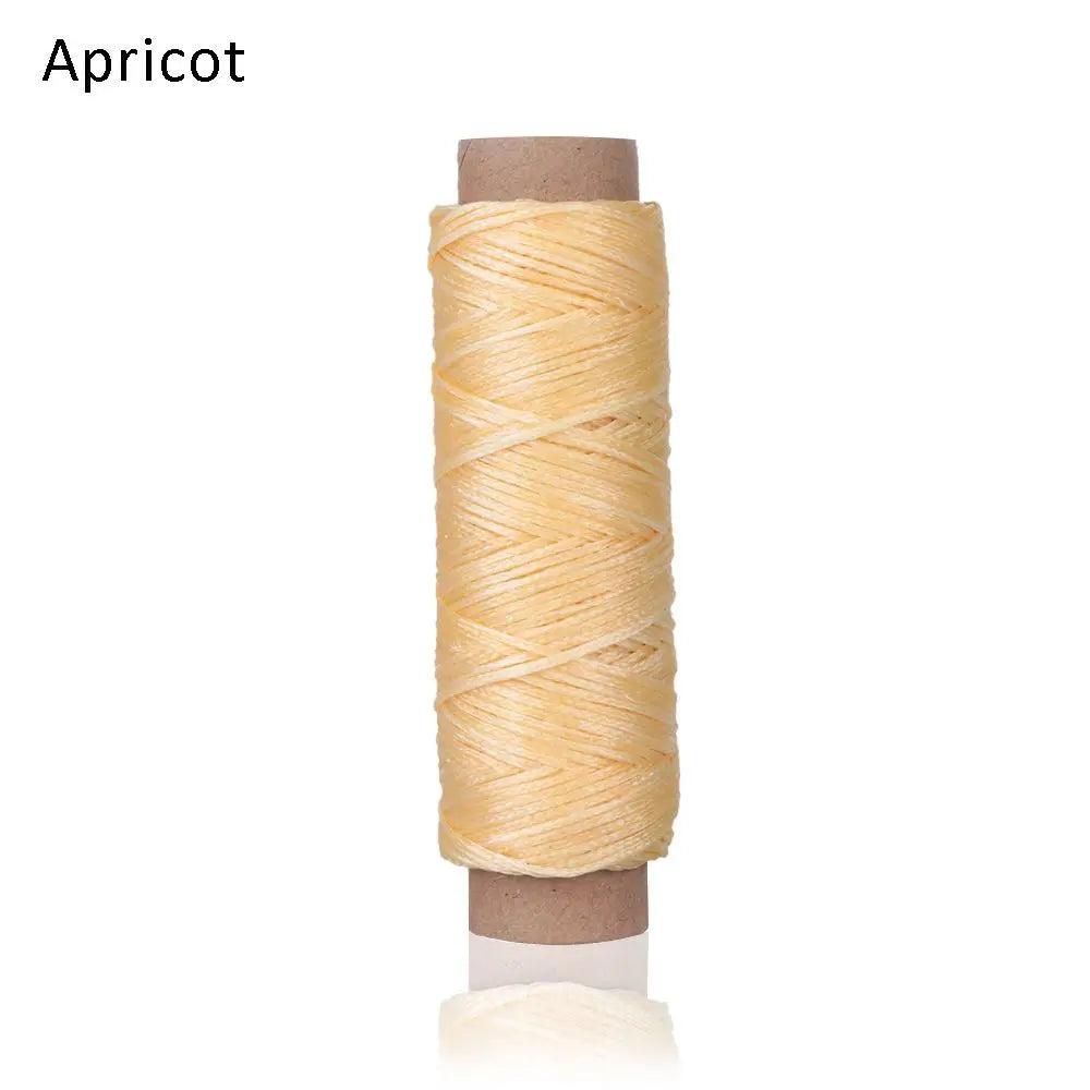 30m/roll 150D Flat DIY Hand Stitching Leather Sewing Line Waxed Thread Cord