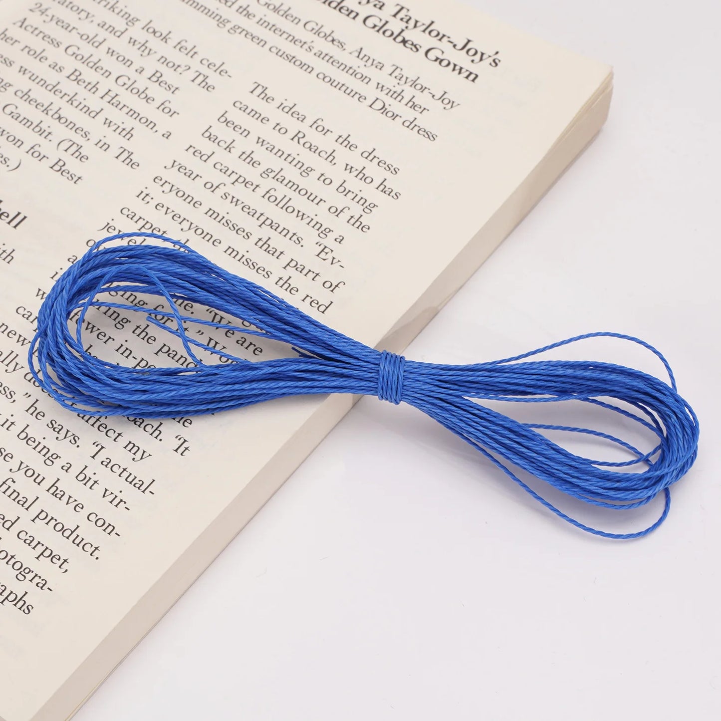 1mm Waxed Thread Polyester Waxed String for Crafts Leather Sewing Jewelry Making DIY Tools High Strength Waterproof Waxed Cord