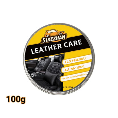 100G Car Leather Care Balm Eco Friendly Natural Conditioner for Auto Seats Interior Restorer Protection Cream SIKEZHAN