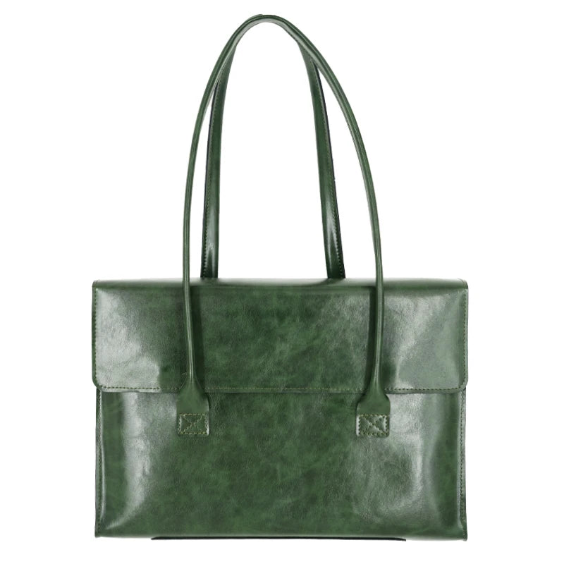 Ladies PU Leather Laptop Bag Handbag 13/14/15.6/16 Inch For Macbook Air Tablet HuaWei MateBook Thinkpad Single Shoulder Bags