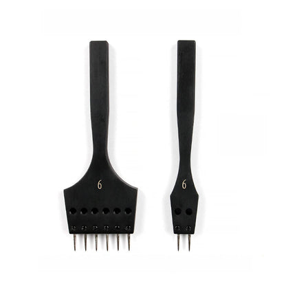 Leather Punch Tool Sharp Head Replaceable Pricking Iron Removable Round Hole Punch DIY Leather Craft Chisel 4 Size Available