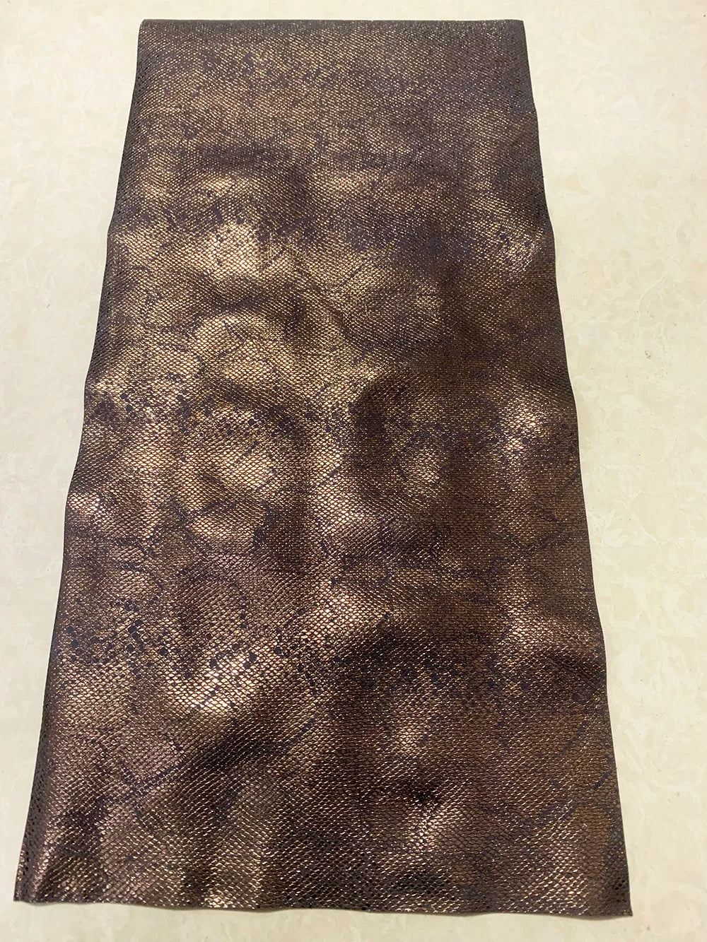 30x60cm Embossed Python Head Leather Cowhide Embossed Leather Handmade DIY Leather Handmade Leather Fabric Various Colors