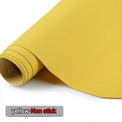 Non-stick Leather Fabric for Sofa Sewing Faux Leather Fabric Synthetic Material Arts Leathercraft DIY Large Size 1.6 Meters Wide