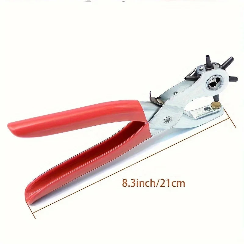 Leather Hole Punch Leather Tools Multifunctional Ordinary Carbon Steel Belt Puncher Punching Tool Belt Hole Puncher Crafts Tool