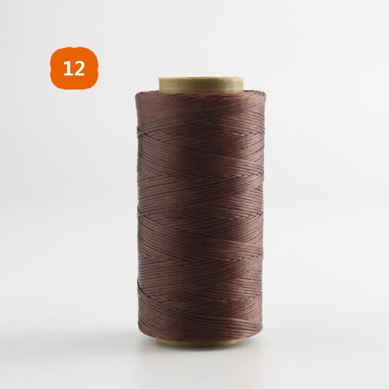 150D Leather Waxed Thread Cord 220 Meters 1mm High Quality Durable for DIY Handicraft Tool Hand Stitching Thread