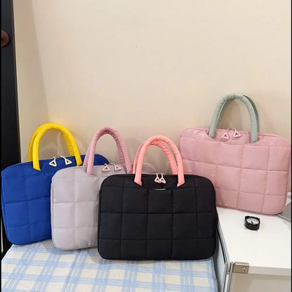 New Shockproof Laptop Handbag Waterproof Nylon Notebook Bag Soft Case Notebook Case