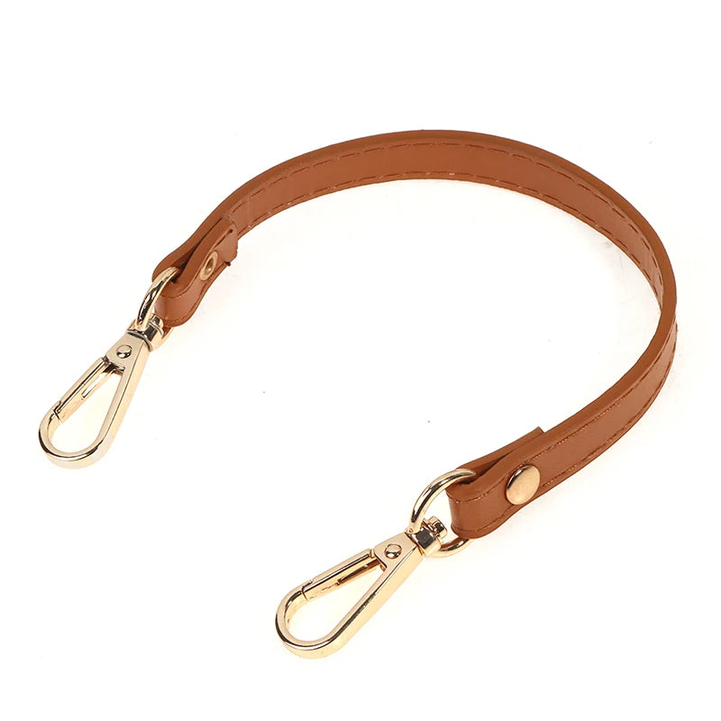 28Cm Pu Leather Handbag Handle For Women Short Bag Strap Replaceable Shoulder Strap Bag Belt Handle Fashion Bag Accessories