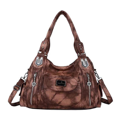Brand Luxury Women Handbags 2021 High Quality Soft Leather Shopping Tote Bag Multifunction Large Capacity Messenger Shoulder Bag