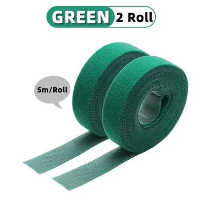 5m/roll Cable Ties Reusable Loop Bundle Self Adhesive Fastener Clip Wire Holder Management DIY Accessories Nylon Strap Organizer