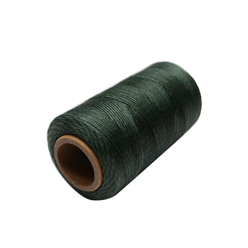 150D Flat 1mm Waxed Thread Wax String,Wax Leather Strings 280Yards/260meters
