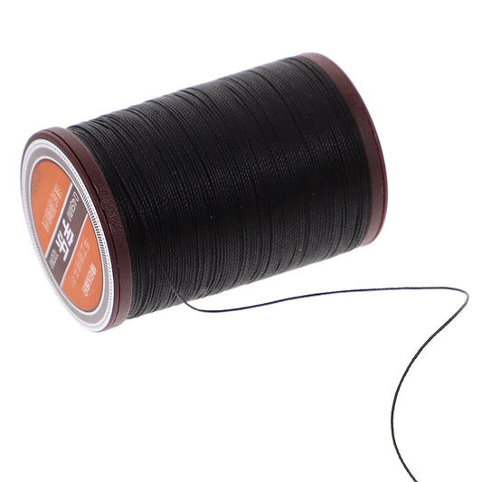 1PC 0.45mm Round Waxed Thread Leather Sewing Thread Hand Stitching Thread Waxed Linen Thread For Book Binding Diy Sewing Craft