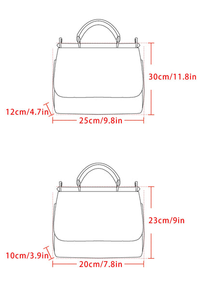Women's Handbags Women's Shoulder Bags Handbags Leather Women's Messenger Bag Designer Lemon White Flowers