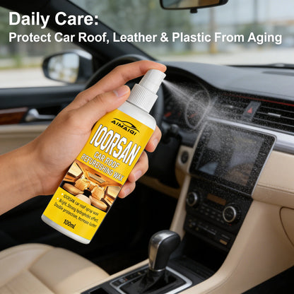 Professional Car Leather Restorer - Advanced Formula to Renew Auto Leather, Repair Scratches, Prevent Aging and UV Discoloration