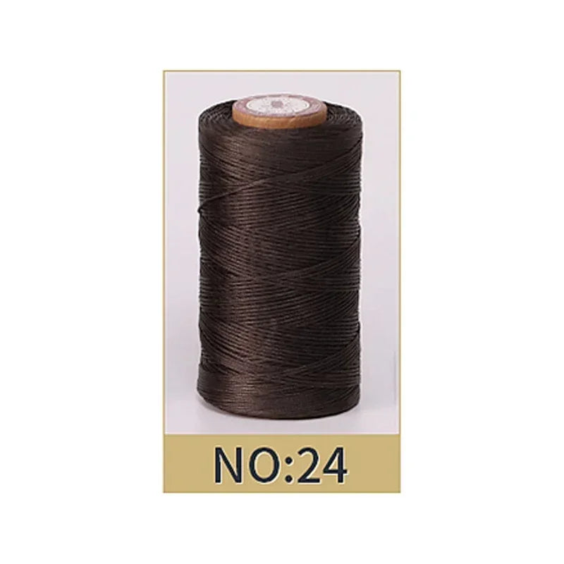 50M 0.8Mm Thickness Waxed Thread For Leather Waxed Cord For Diy Handicraft Tool Hand Stitching Thread Flat Waxed Sewing Line