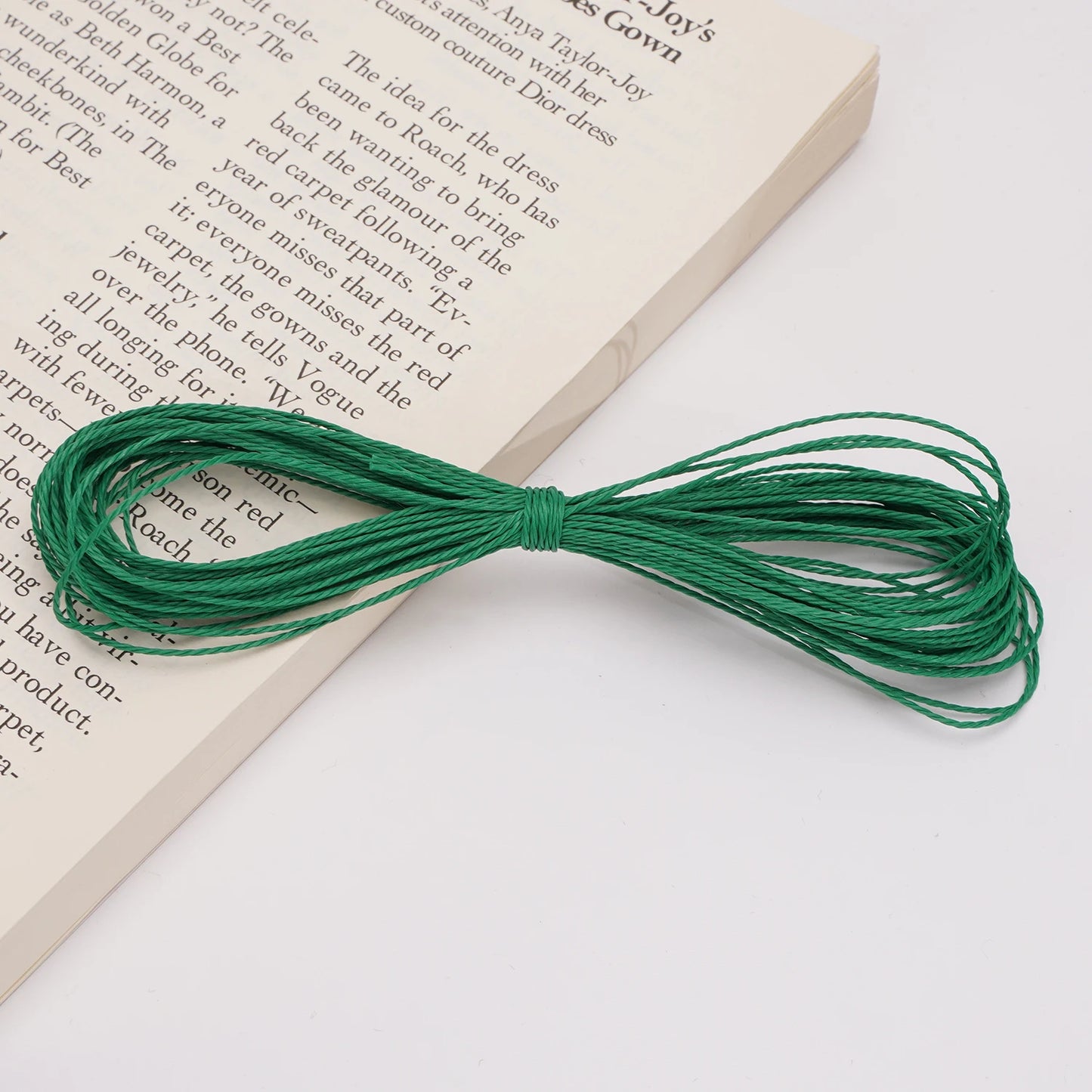 1mm Waxed Thread Polyester Waxed String for Crafts Leather Sewing Jewelry Making DIY Tools High Strength Waterproof Waxed Cord
