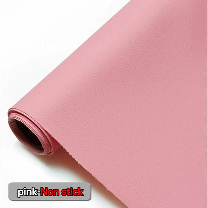 Non-stick  Faux Leather Fabric Soft Synthetic PU Fabric Material DIY Crafts Leather Sofa Upholstery Renovation 50/100/200*160cm