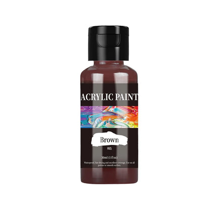 Leather Repair Paint 30ml DIY Painting Coloring Pigments For Shoes Sneakers Sofa Jacket Bag Wallet Car Seat Leather Refurbishing