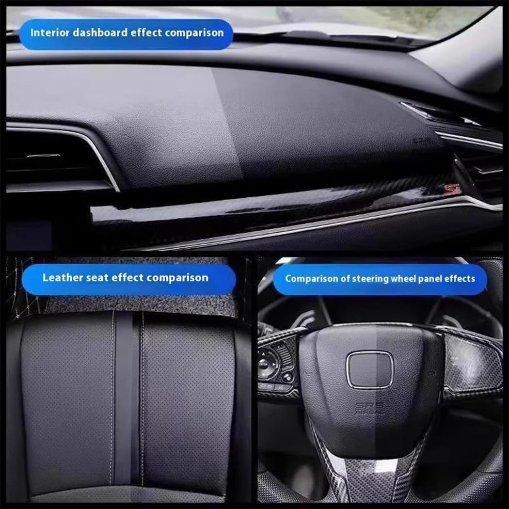 SIKEZHAN Leather Conditioner Balm, Natural Clear Odorless Cream for Car Seats & Interior Care, Nourishing & Non-Greasy
