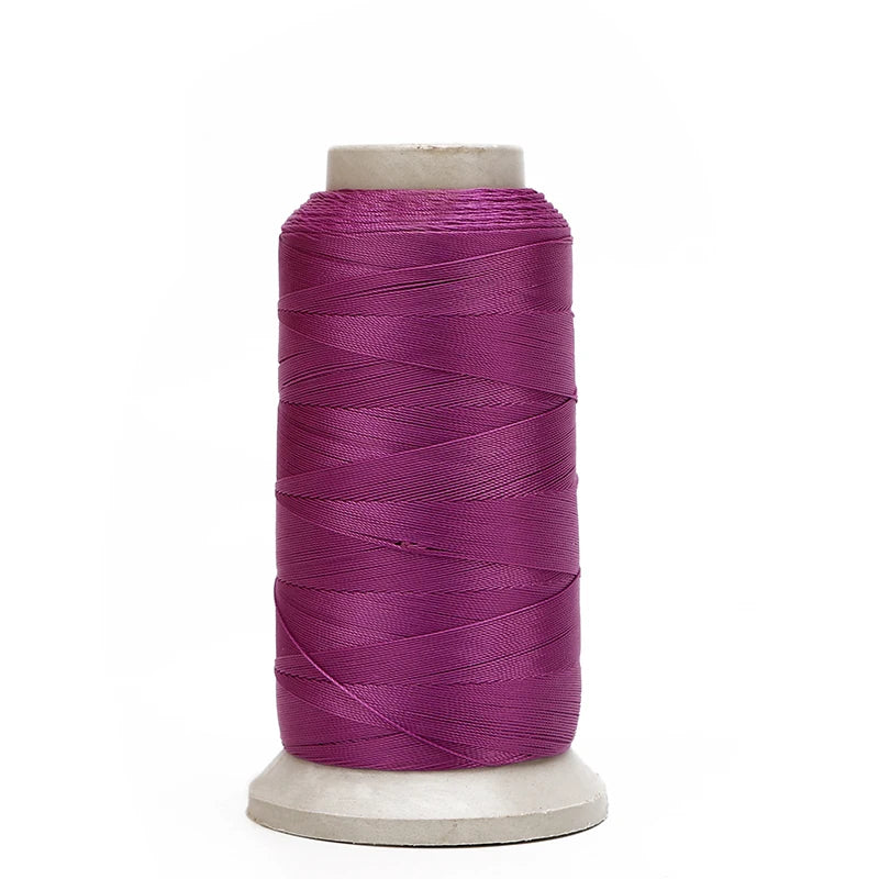 500d 4 Strands Sewing Thread Nylon Thin Mercerized  High-strength Embroidery Shine Down Jacket Strong And Durable Leather Thread
