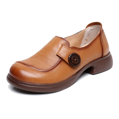 Genuine leather loafers women  comfortable gray shoes low heels luxury ladies court shoes slip on moccasins elegant dress flats
