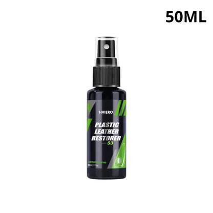 50/100/300ml Car Interior Part Liquid Leather Plastic Renovator Refreshing Restorer Foam Cleaner Spray Refurbishment Paste Auto