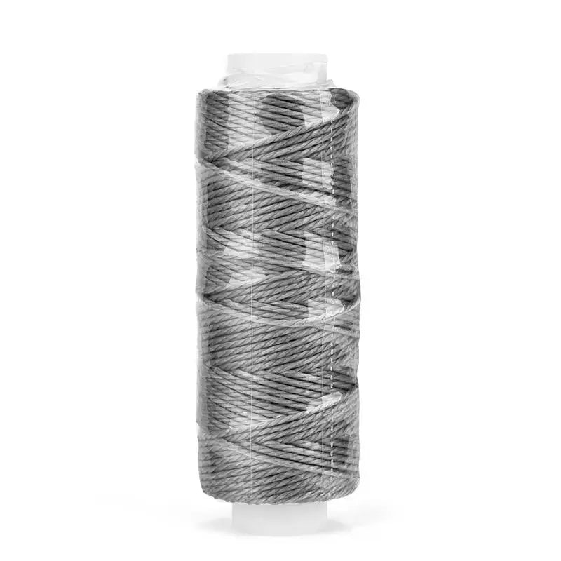 0.65mm Leather Waxed Thread Cord Polyester Coated Sewing Thread DIY Handmade Leather Stitching Rope Bracelets Jewelry 25M