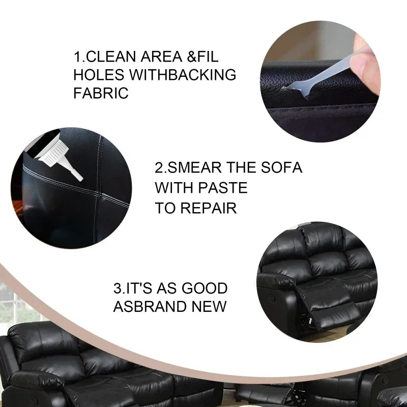 Liquid Leather Finish Renovation Cream Cleaning Repair Kit Shoe Cleaner Car Care Cream Slippers Household Chemicals Merchandises