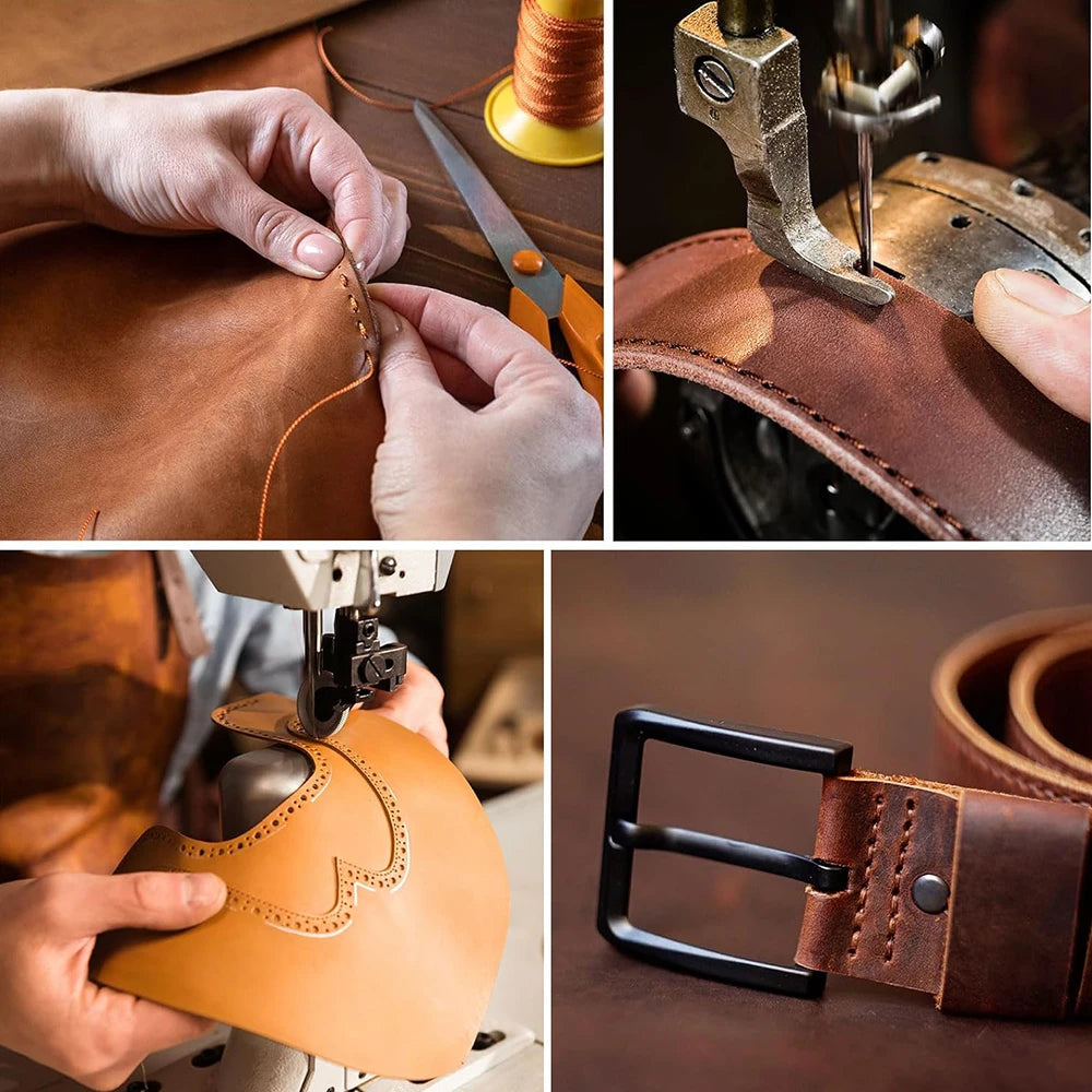 260 Meter Polyester Leather Sewing Waxed Thread Practical Long Stitching Thread for Leather Craft DIY Bookbinding Shoe Repairing
