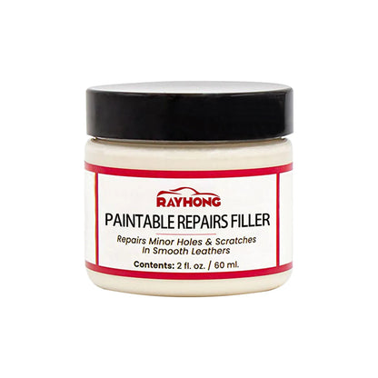 Leather restoring paste 60ml Natural Leather Filler Repair Compound Leather Restoration Cream For Tears Crack Burns Holes Filler